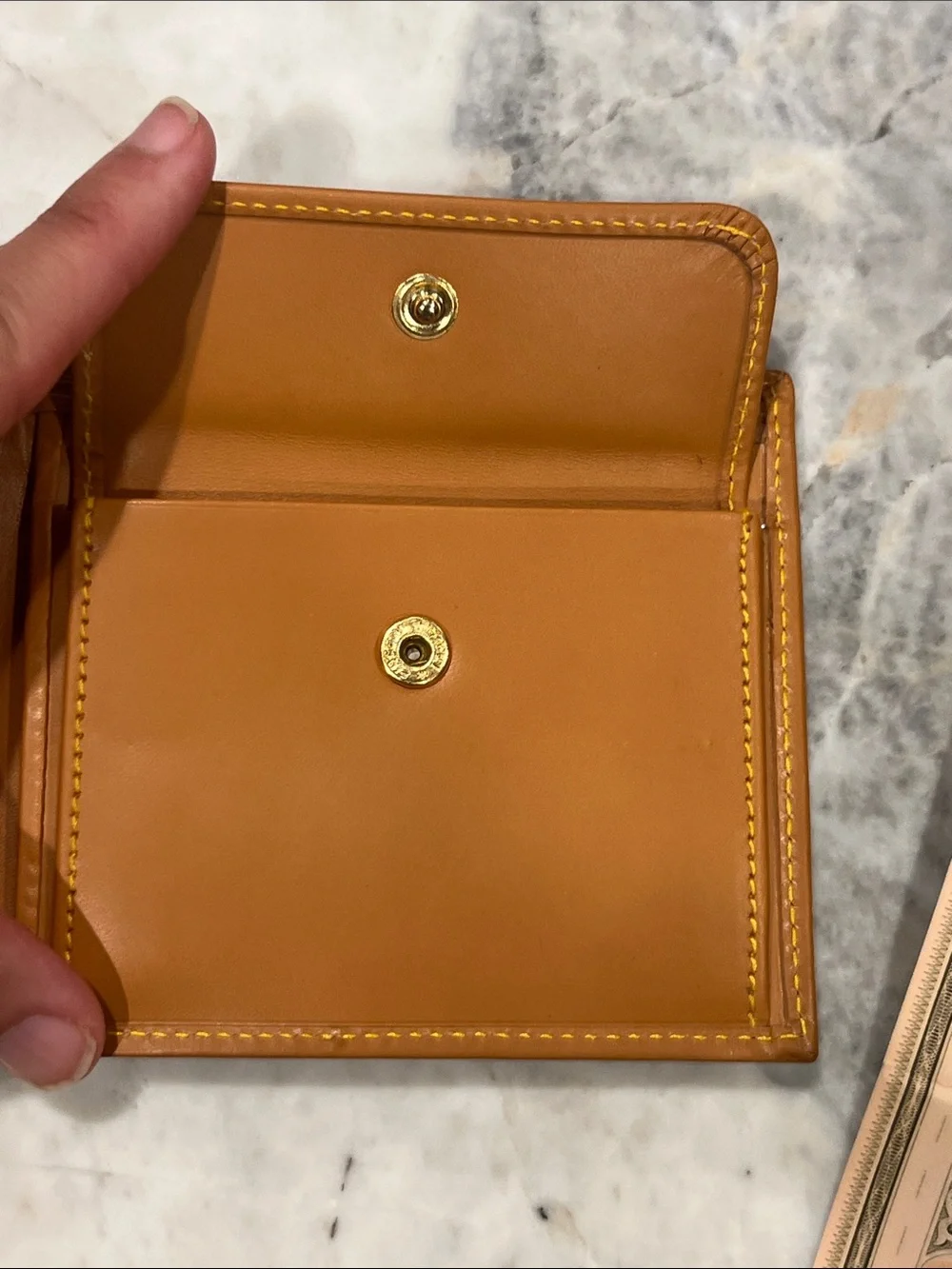 Hunting World Made in Italy Bifold Wallet NWT | Navy Nylon & Leather | COA